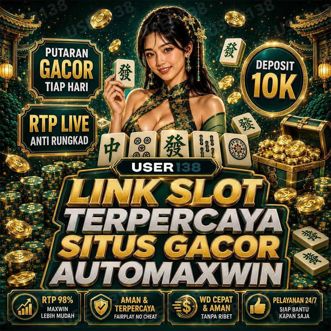 banner resmi user138 hiburan digital terpercaya